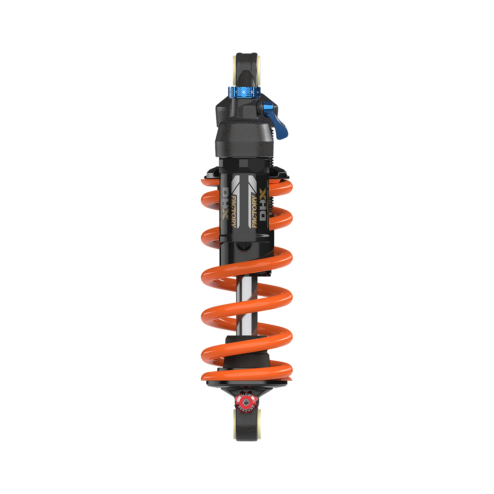 FOX DHX Factory Rear Shock - Trunnion Metric, 205 x 62.5 mm