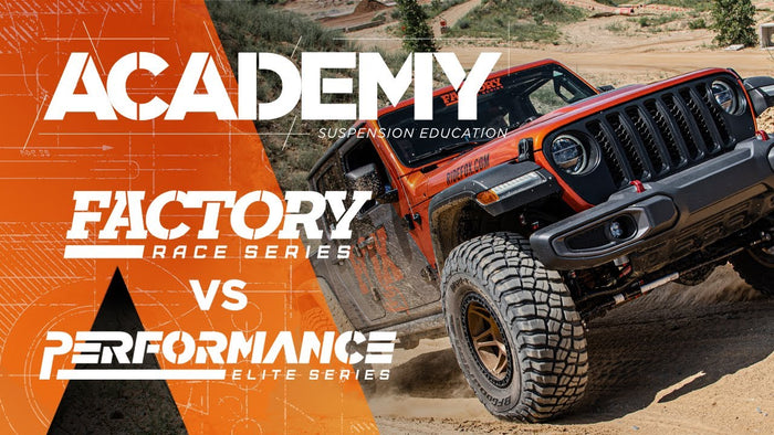 FOX Academy: Ride Comparison – Factory 3.0 vs. Performance Elite 2.5 Shocks