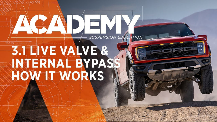 FOX Academy: How Live Valve 3.1 & Internal Bypass Work on the New 2021 Ford F-150 Raptor